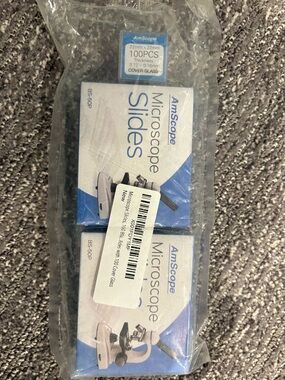 AmScope Microscope Slides - qty 50 per box